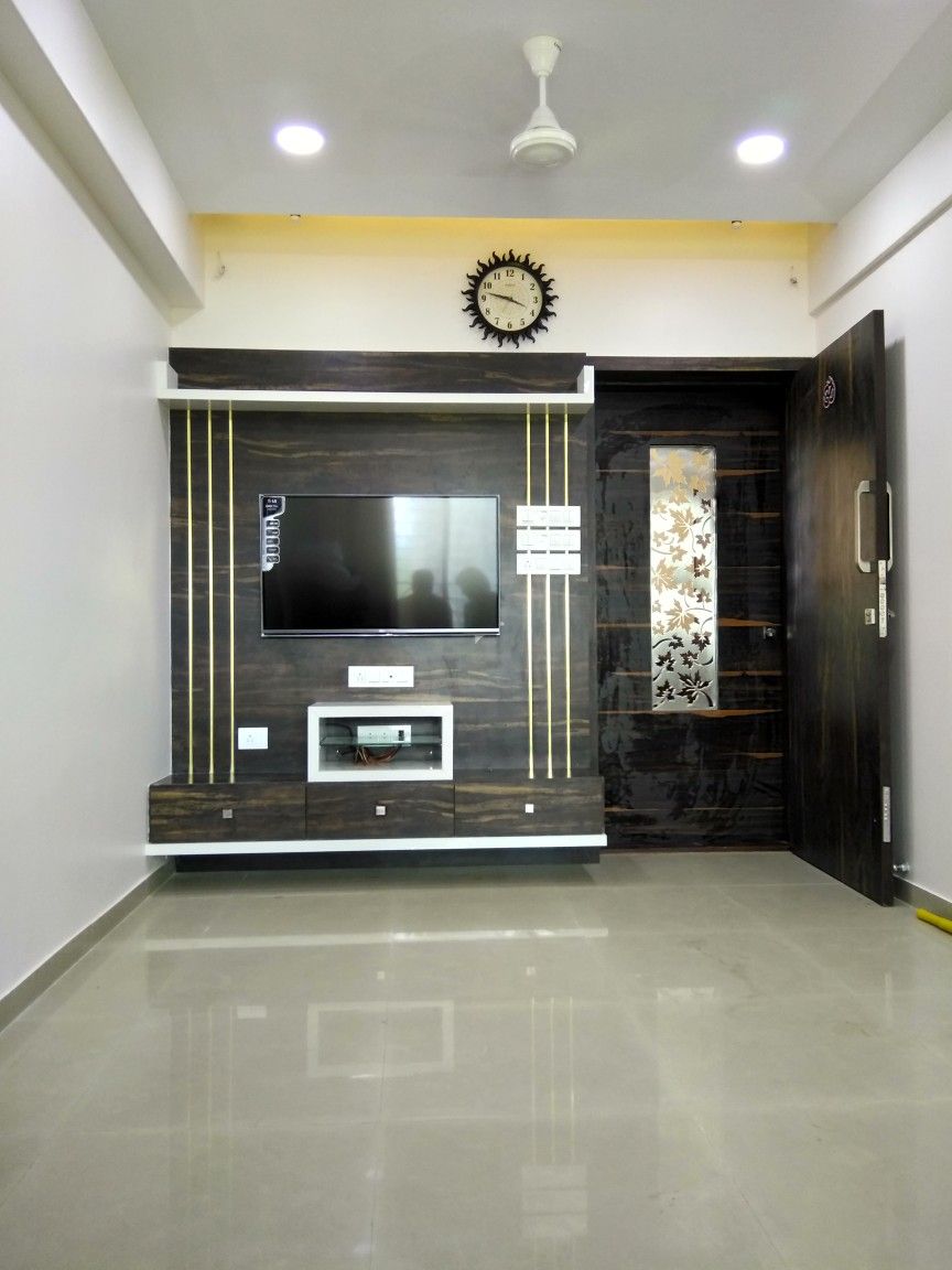 TV Unit Wall Panel Installation in Chennai image 3