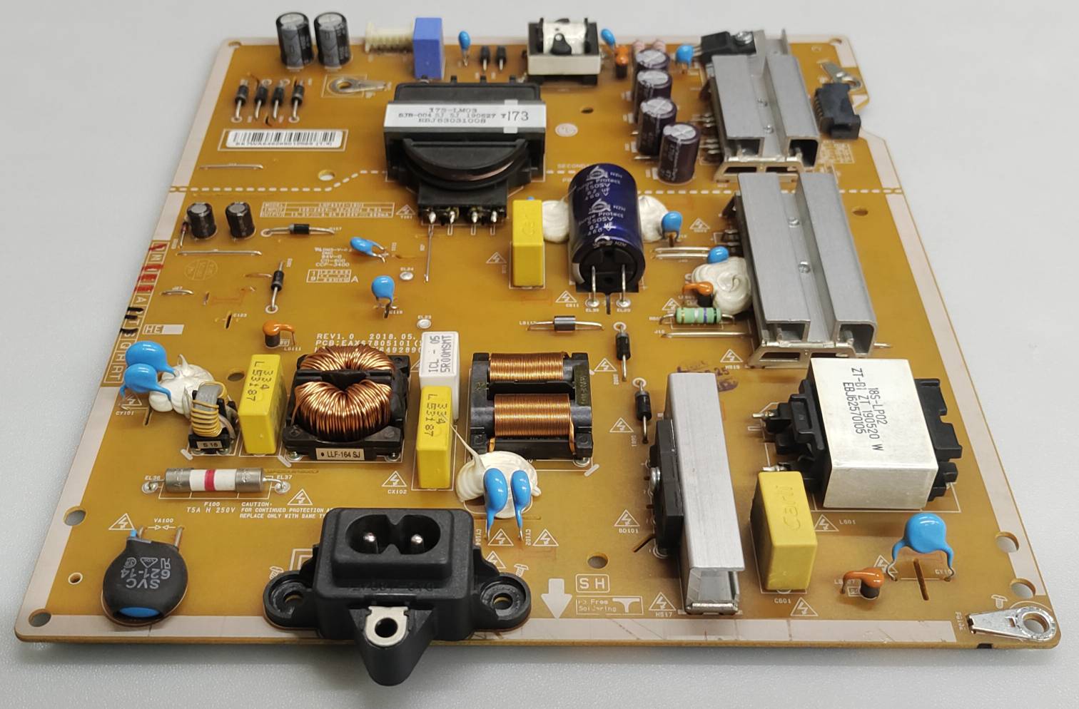 LG 43UM7780FTA LED TV POWER SUPPLY BOARD image 2