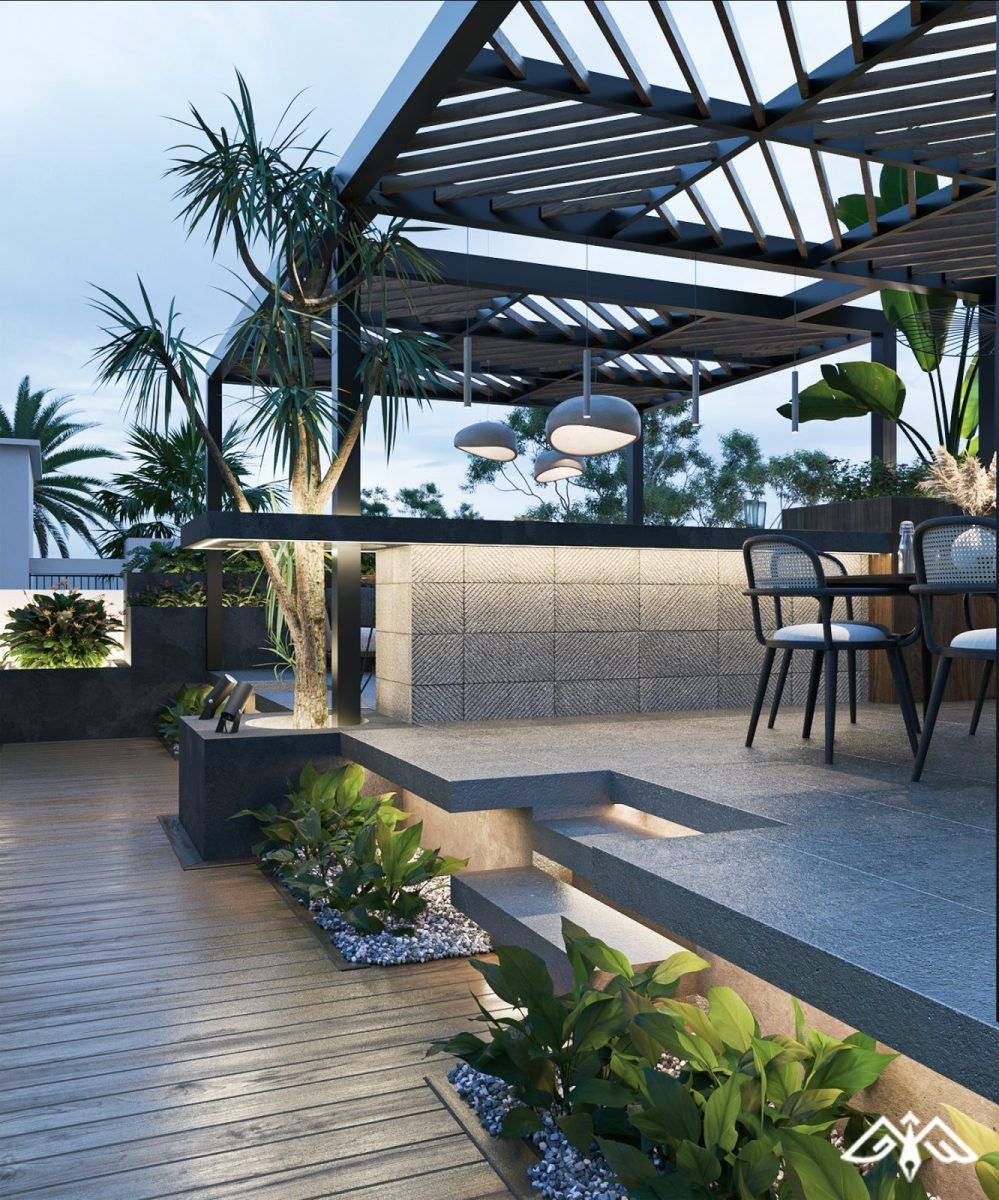 Elegant Pergola Concepts for Outdoor Ambiance Chennai image 4