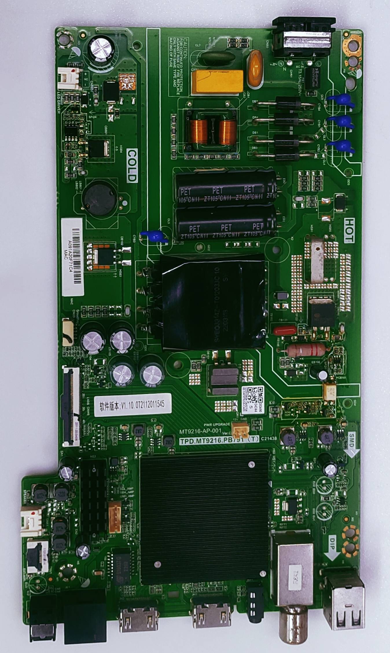 ONEPLUS 43FD2A00 LED TV FHD MOTHER BOARD image 3