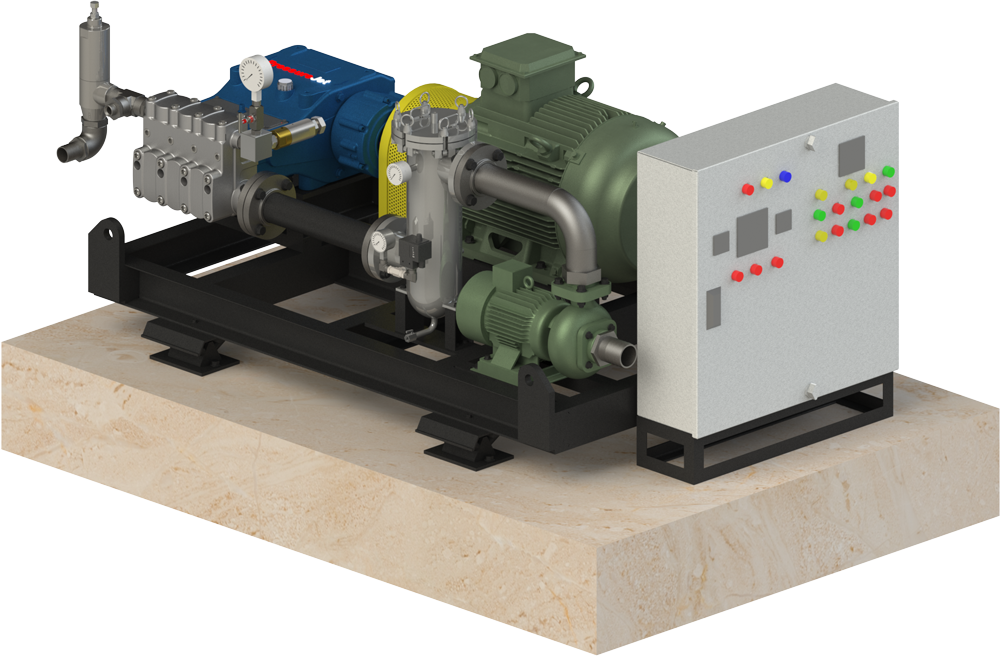High Pressure Hydro Test System - VC - 50-60 HP image 3