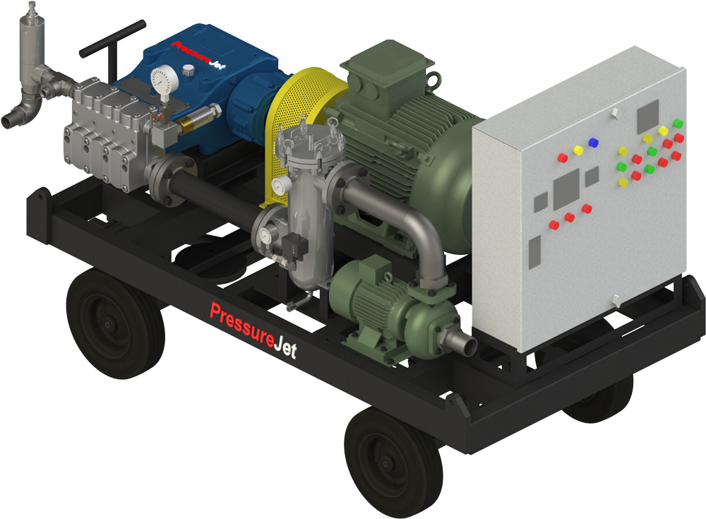 High Pressure Hydro Test Machine - EAC - 25-40 HP image 6