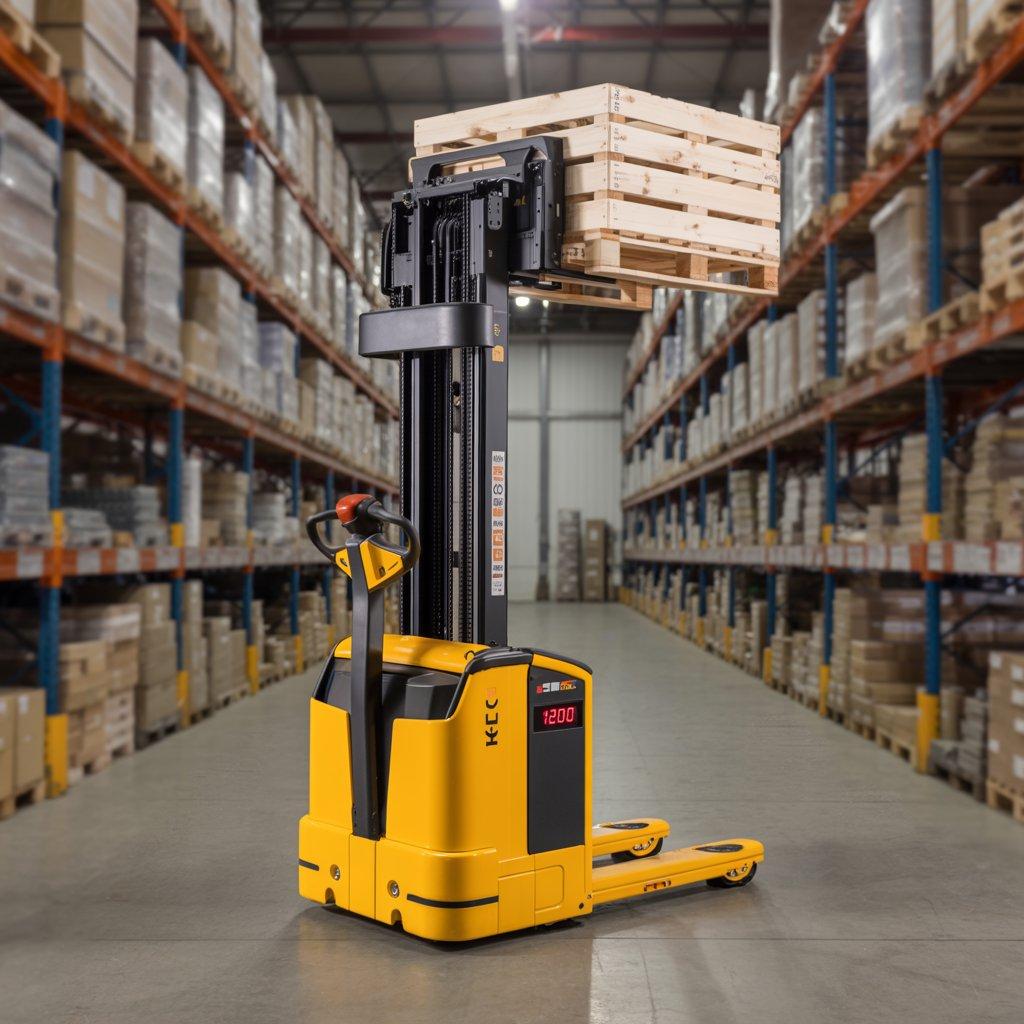 Fully Electric Pallet Stacker image 2