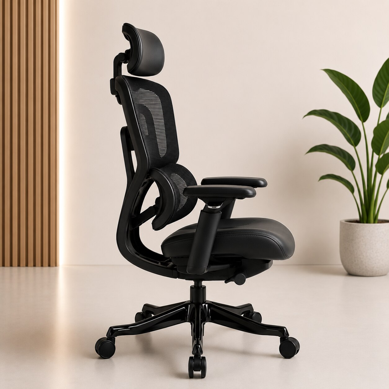 DEBONAIR LEATHER CHAIR image 3