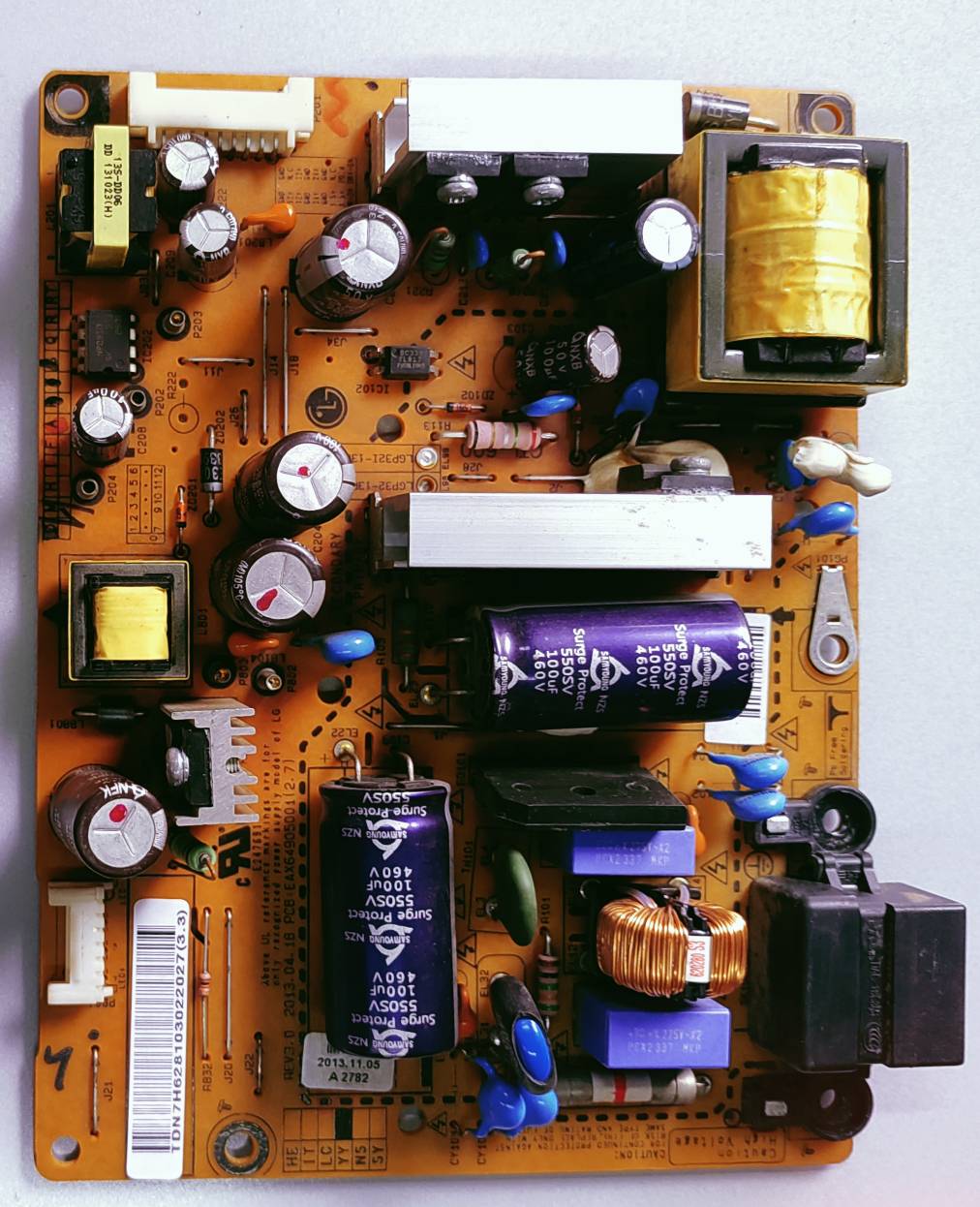 LG LED TV 32LB530A Power Supply Board, LG LED TV 32LB530A Smps Board, LG LED TV 32LB530A Power Supply PCB Board, #wb48 image 4