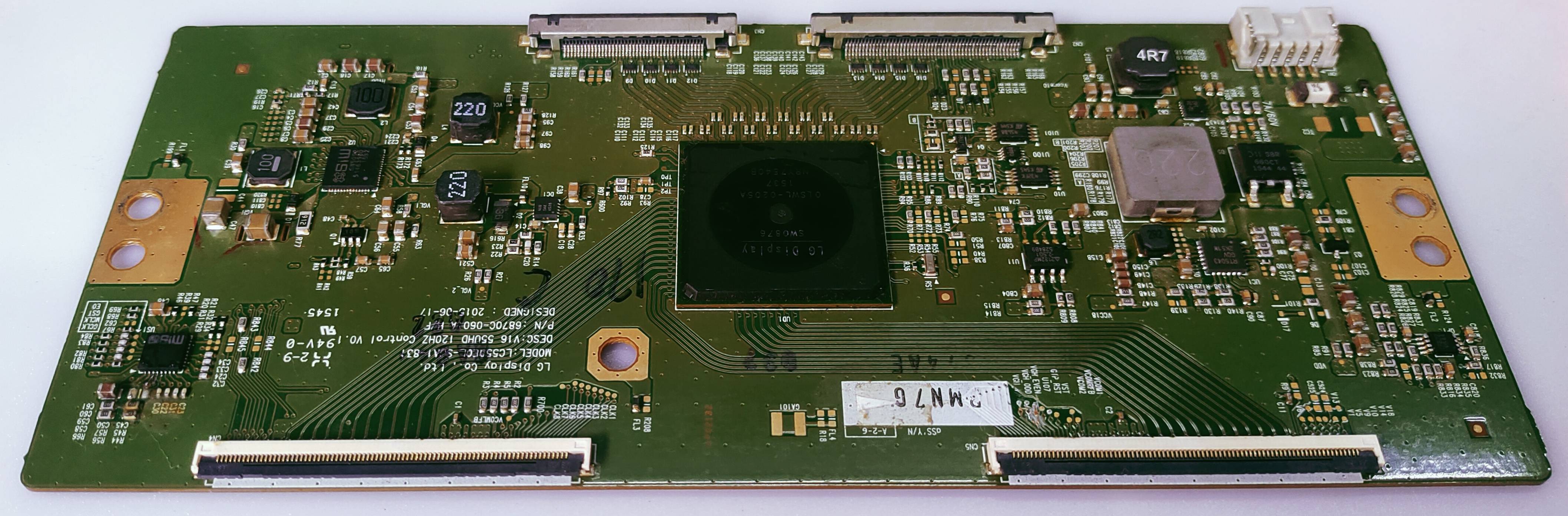 SONY KD-55X8500D 4K LED TV TCON PART NUMBER.P/N 6870C-0601A H/F image 2