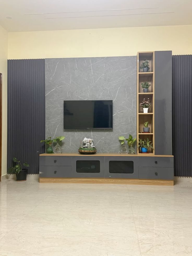 Modular TV Unit Wall Panels in Chennai image 3