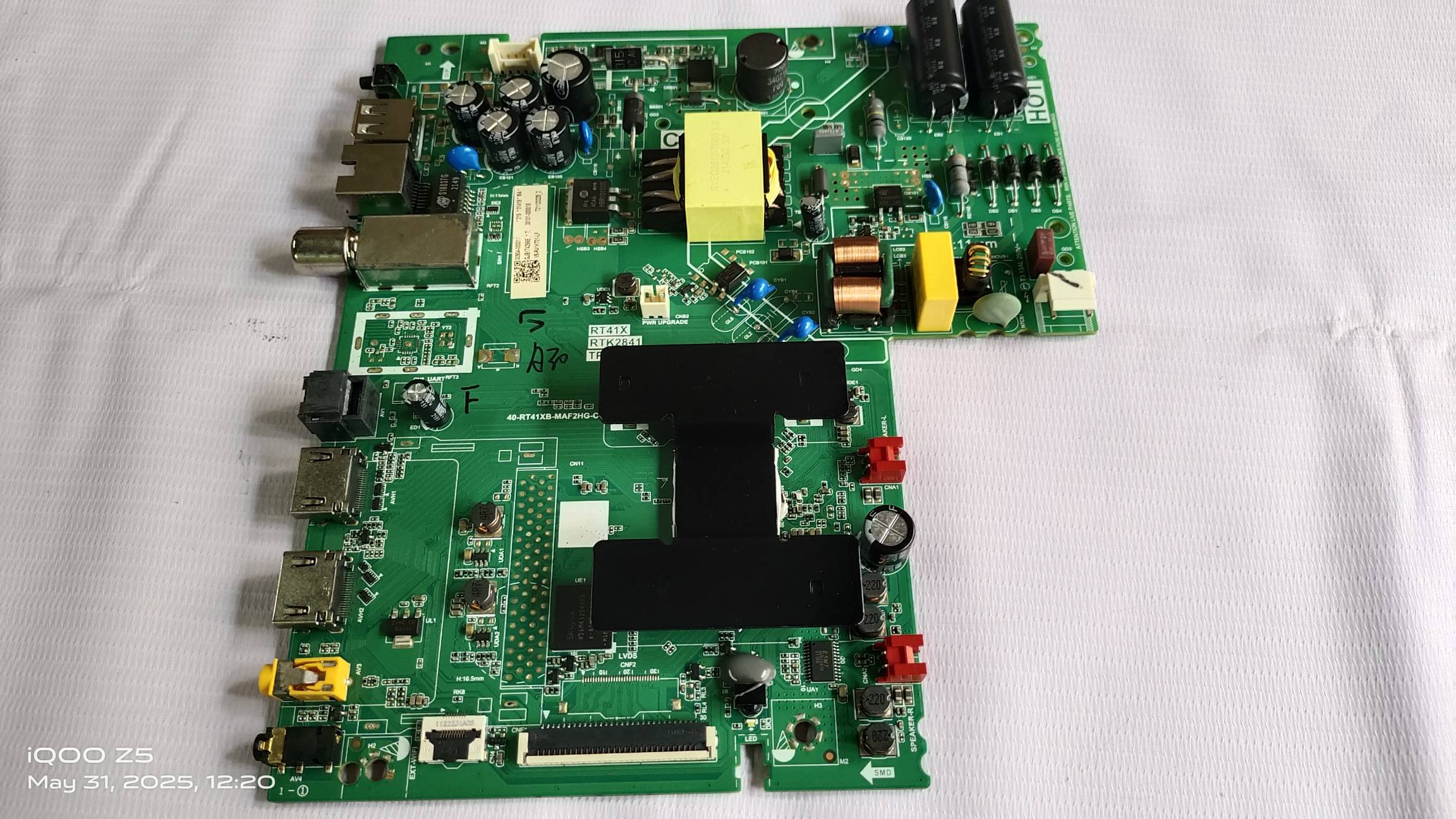 TCL , IFFALCON 32A5 , 32S5203 , 32S5205. MAIN BOARD, ANDROID BOARD, MOTHER BOARD, SMART BOARD  #WB06 image 5