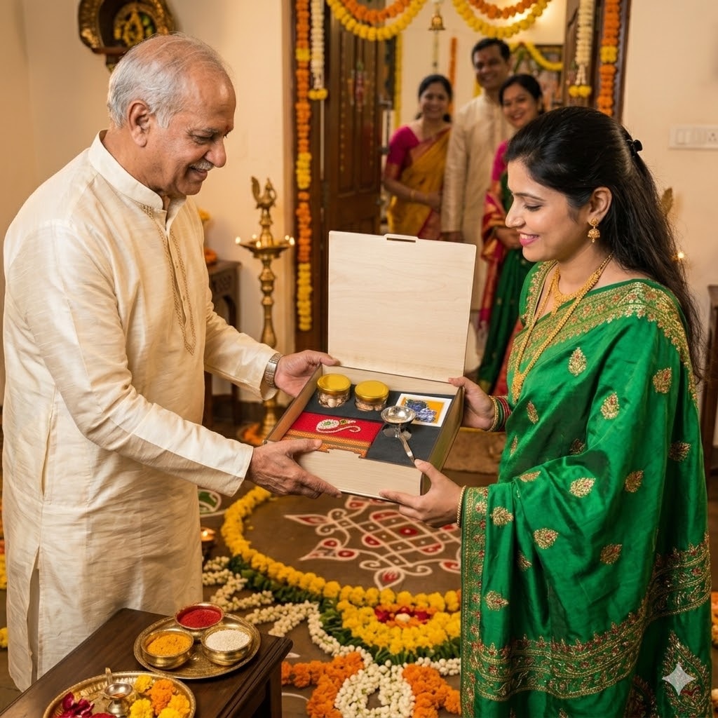 Graha Pravesh Gifting Flap Box image 2