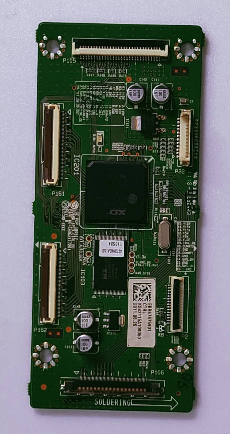 LG Plazma 42PT350R Logic baord Part No. EBR67675901 CTRL image 6