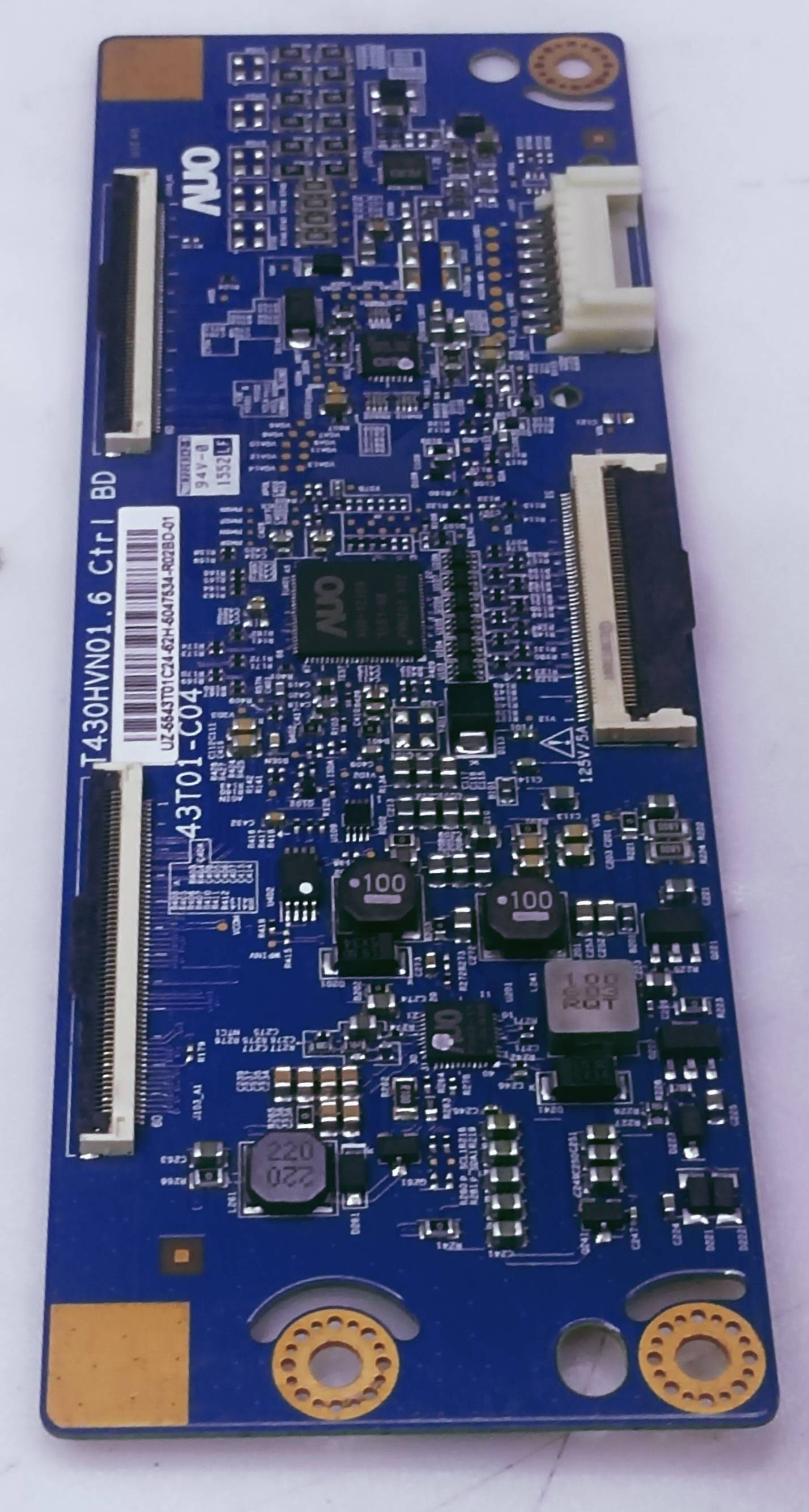 AUO TCON T430HVN01. 6 CTRL BD PART NO.UZ-5543T01C24(43T01-C04 image 4