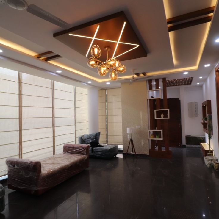 Luxury Living Room Interior Design in Chennai image 4
