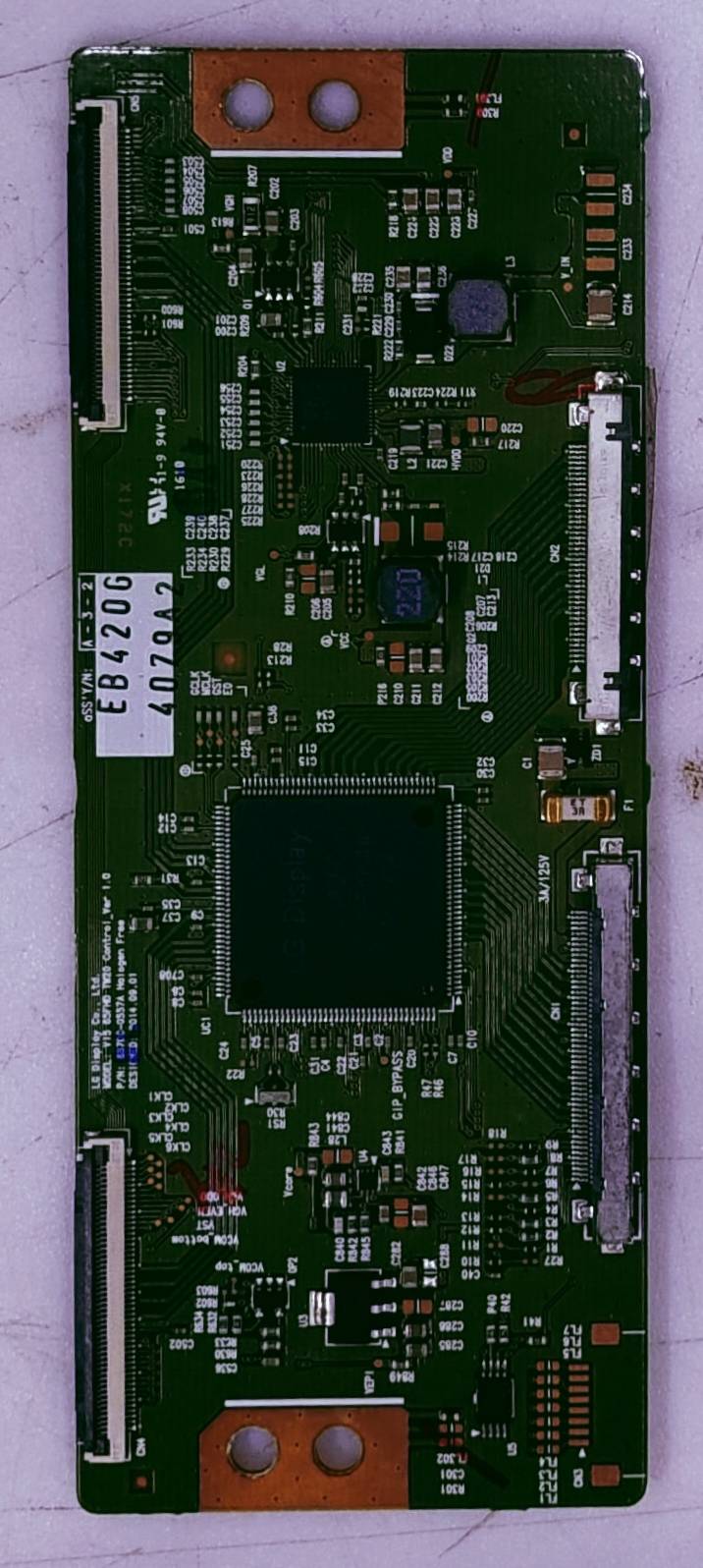 EB420G 4079A T-con No.V15,65 FHD TM20 P/N 6870C-0557AP (DESICNED:2014.09.01  image 3
