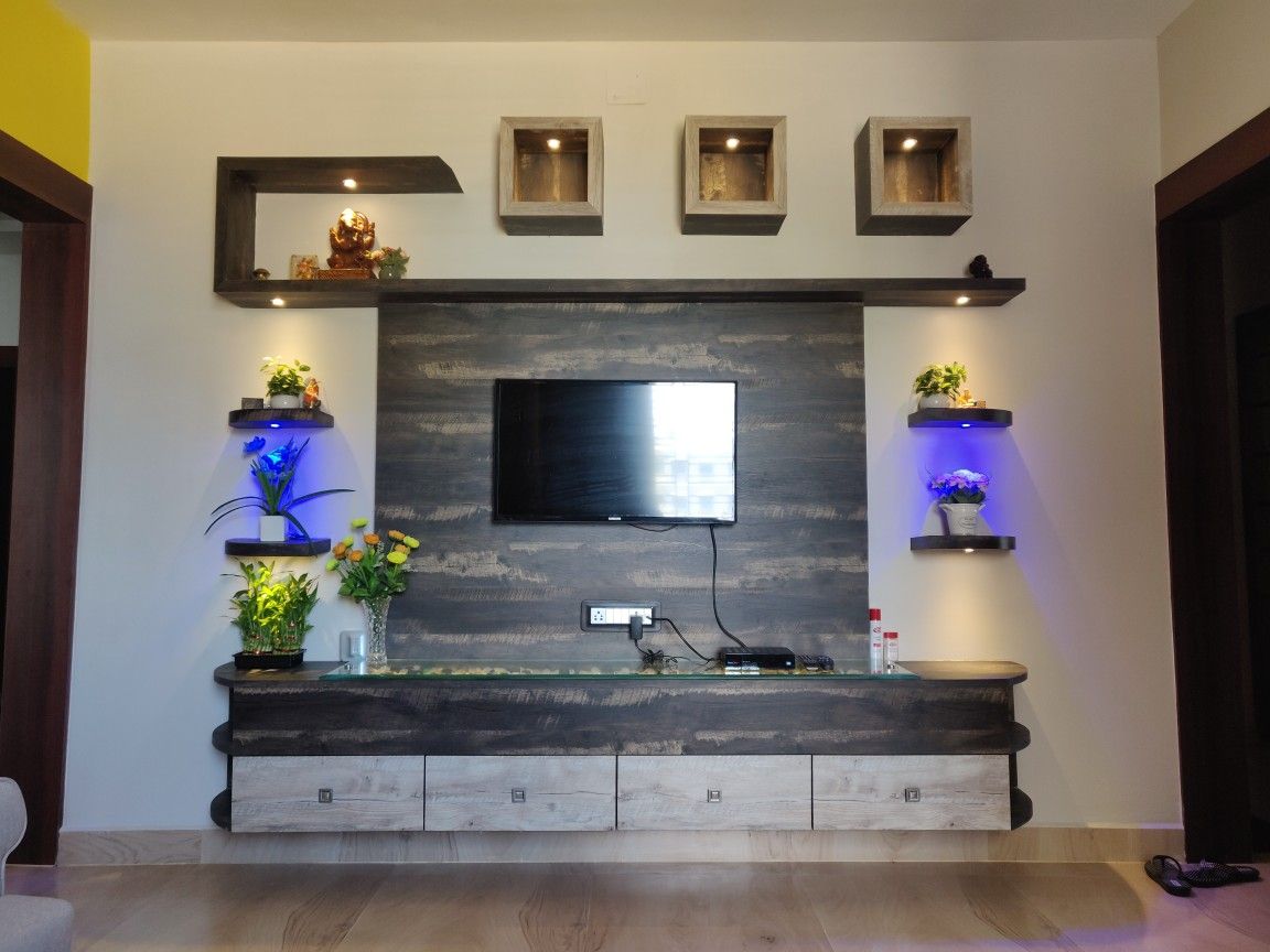 Home TV Unit Wall Paneling in Chennai image 3