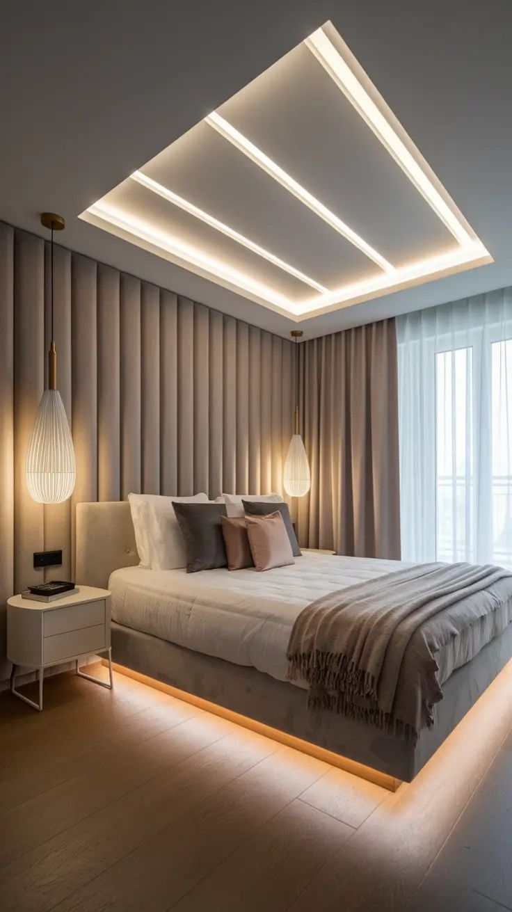 Stylish Gypsum Ceiling Services for Living Rooms image 2
