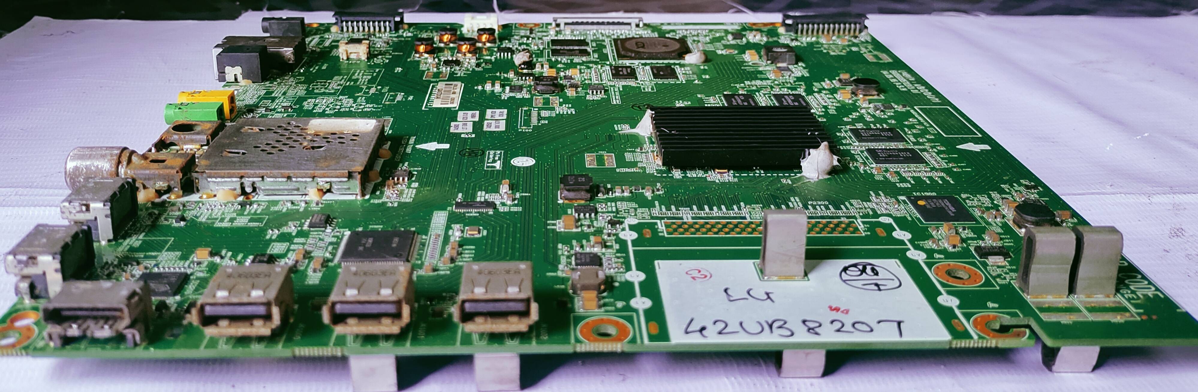 LG 4K 42UB820T ANDROID MOTHER BOARD, LED BOARD, MAIN BOARD #wb38 image 4