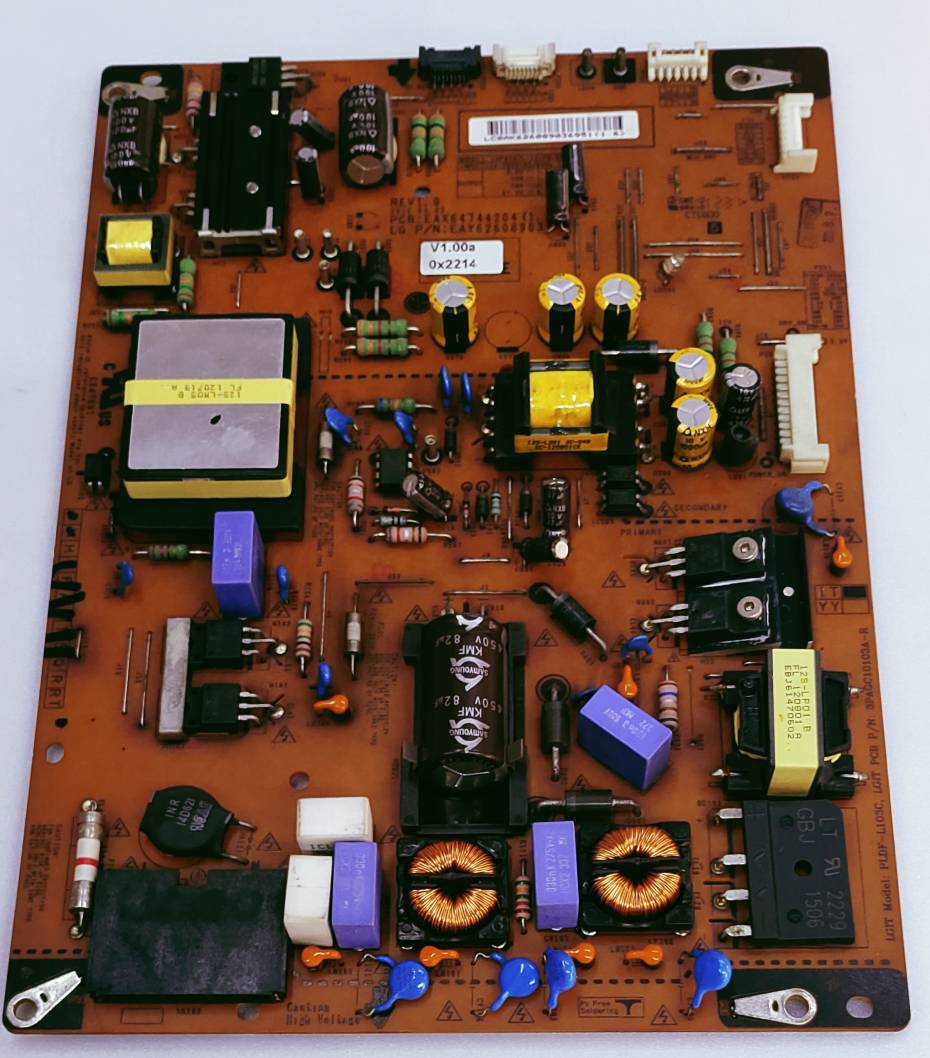 LG LED TV 42LM6410 POWER SUPPLY BOARD image 2