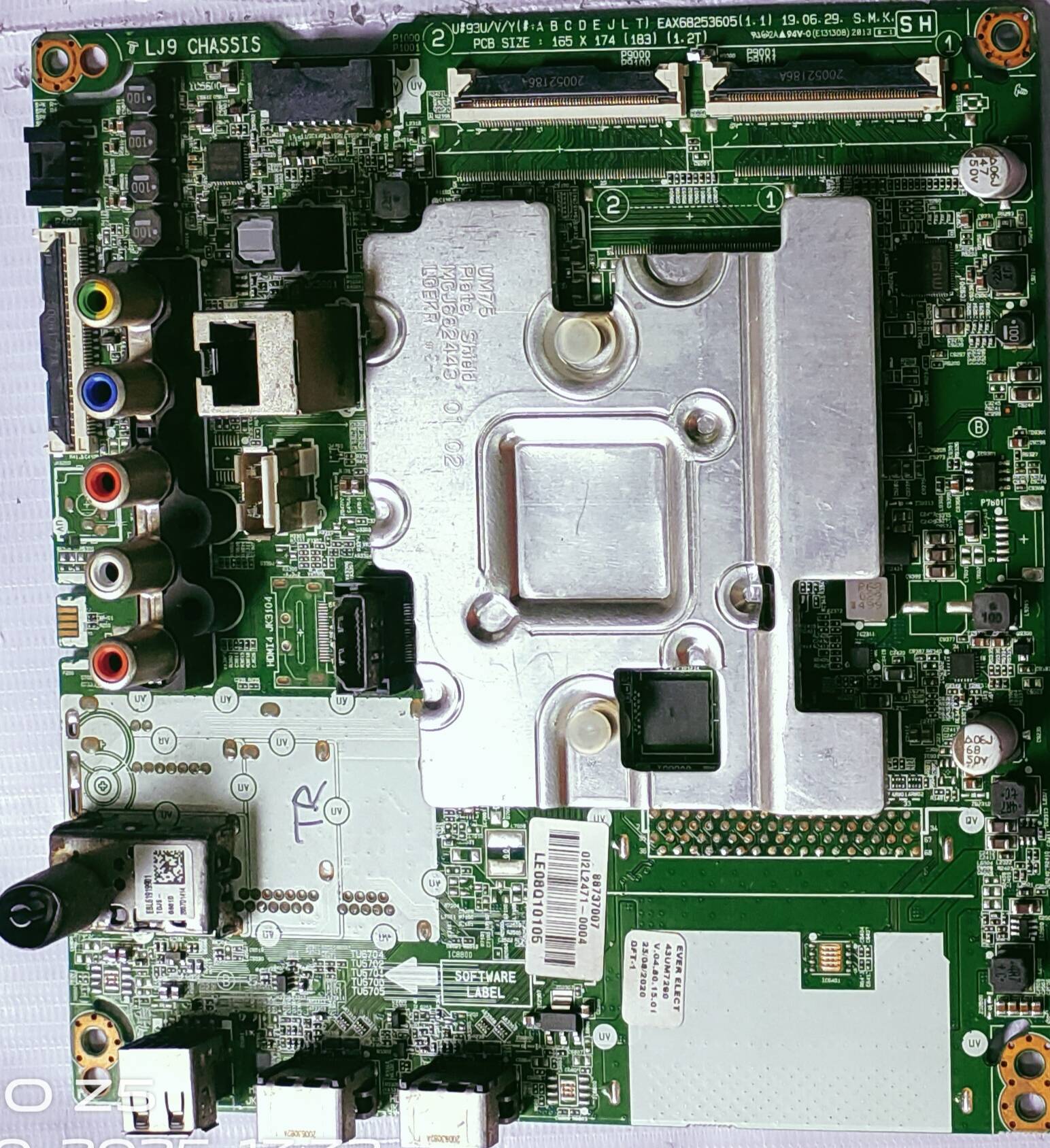 LG 4K 43UM7290 MOTHER BOARD, MAIN BOARD , LED BOARD,#Wb38 image 3