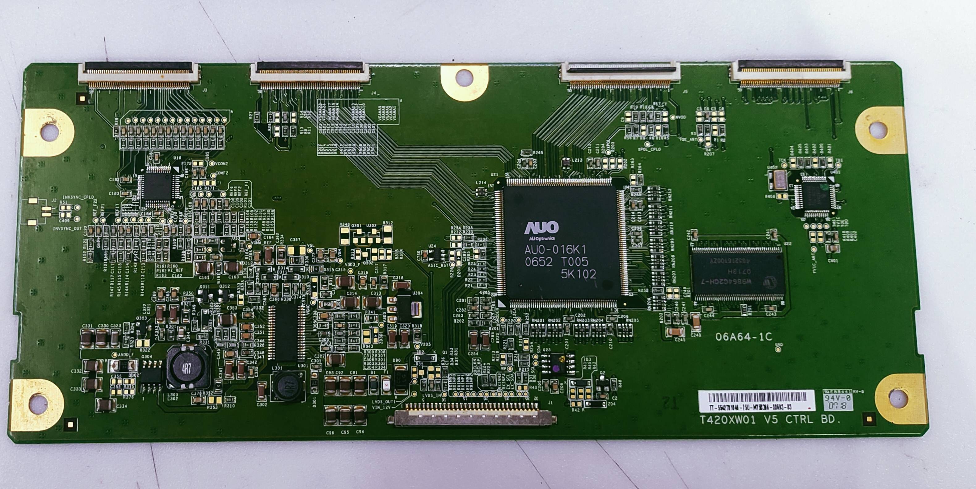 AUO TCON T420XW01 V5 CTRL BD LED TV FHD PART NO. TT-5542T01046 image 4