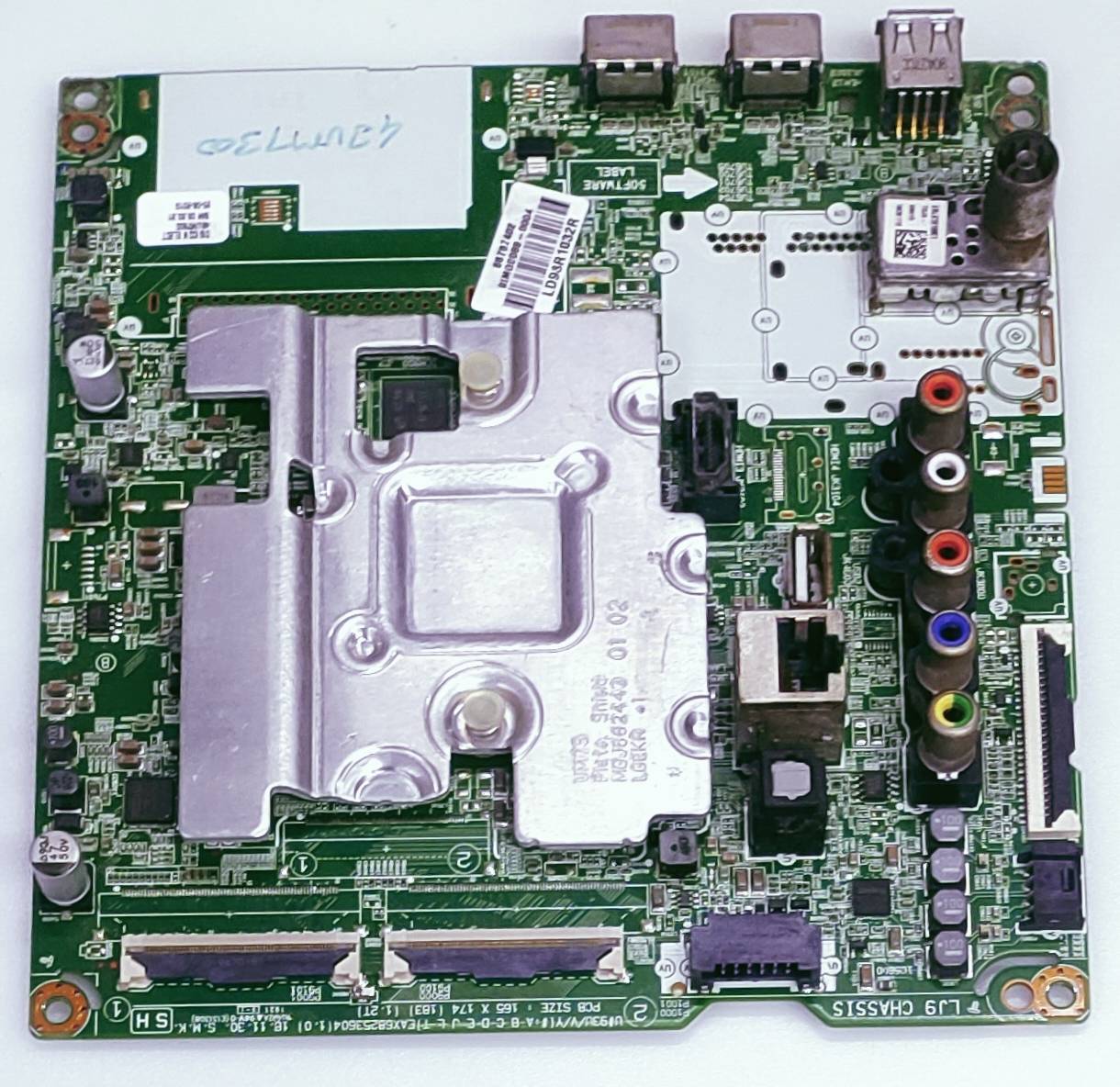 LG 43UM7300PTA 4K LED TV ANDROID MOTHER BOARD image 3