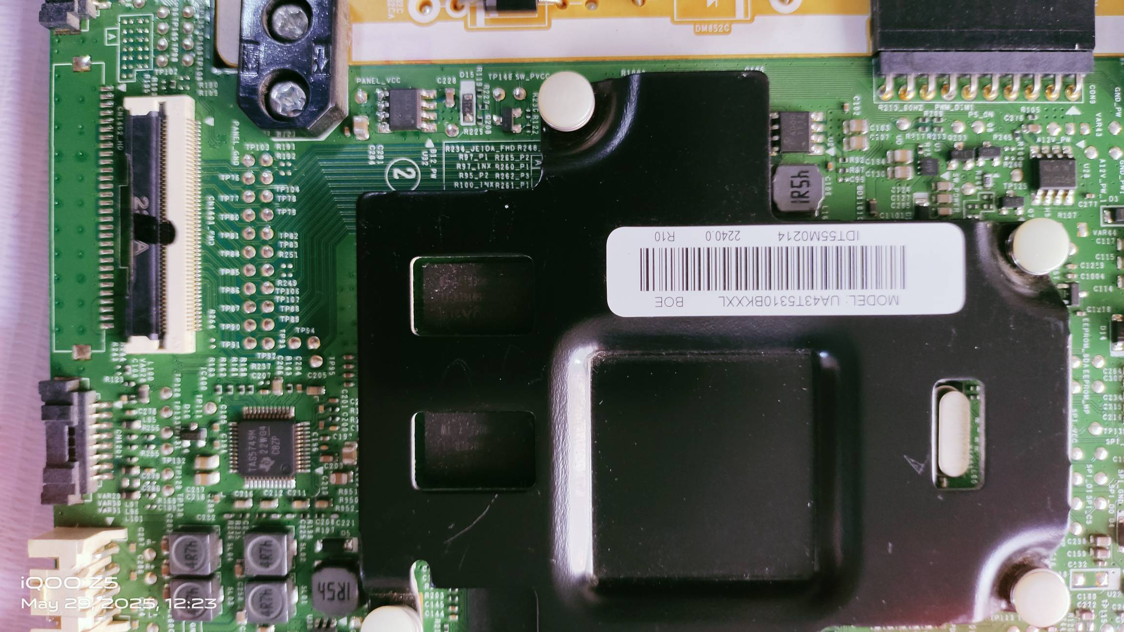 Sumsung UA43T5310BKXXL , UA43T5410AKXXL , UA43T5310AKXXL , UA43T5410BKXXL ,  Android Main Board, Mother Board #WB02 image 2