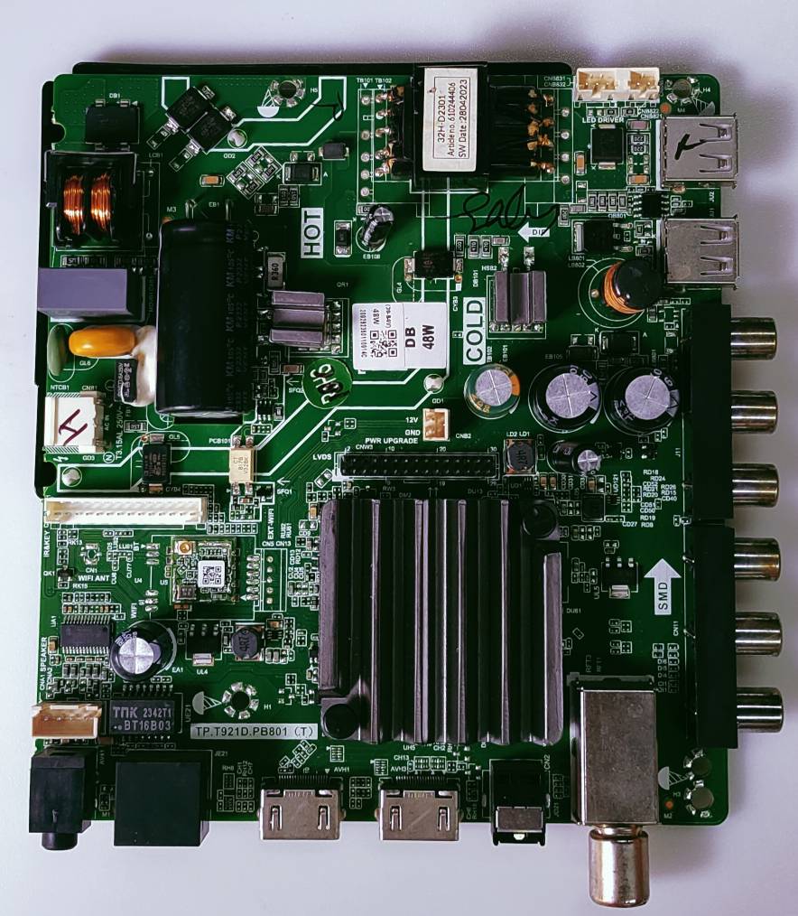BPL 32H-D2301 ANDROID LED TV MOTHER BOARD image 3