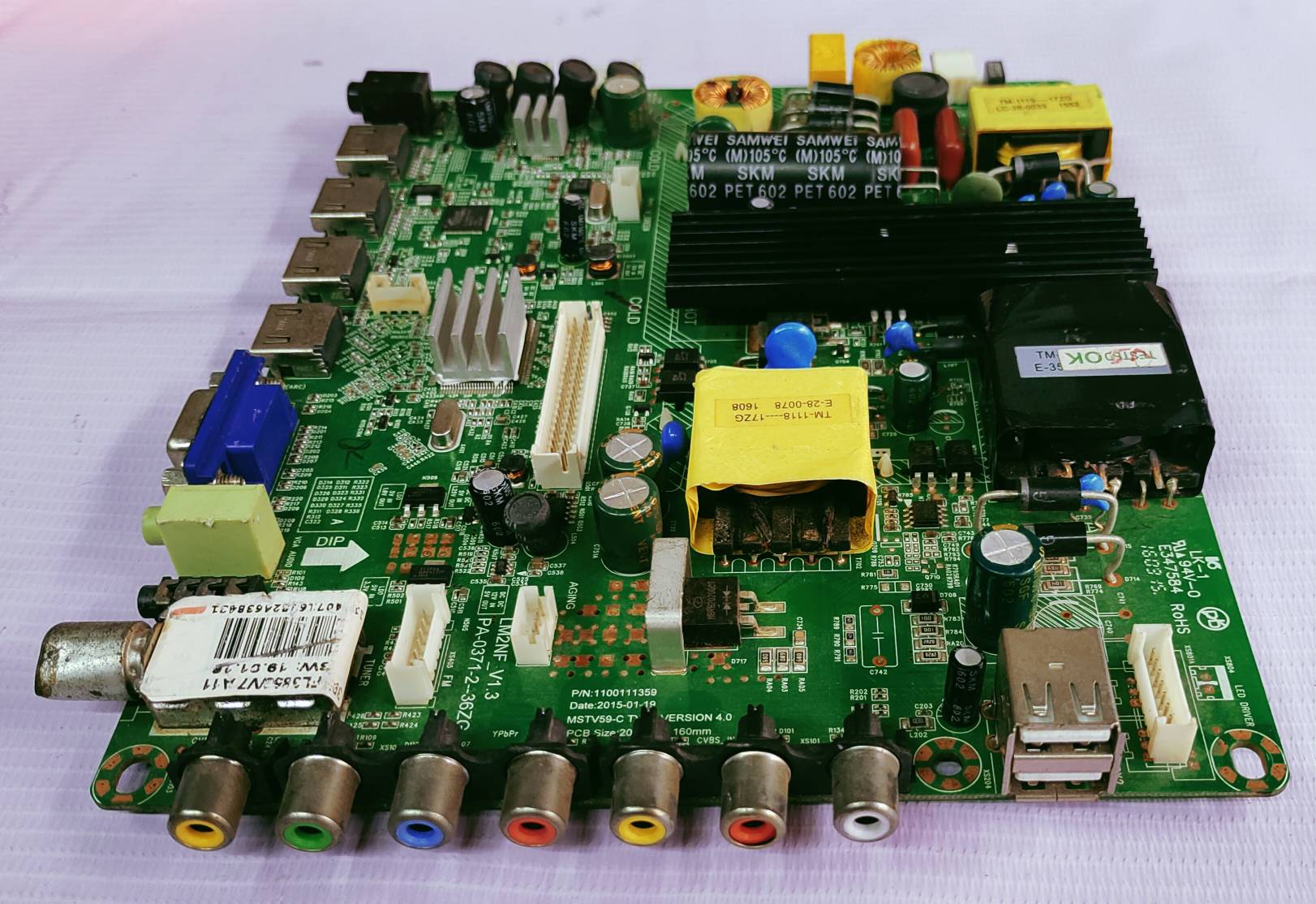 Videocon 40 Combo Main Board, #wb19 image 5