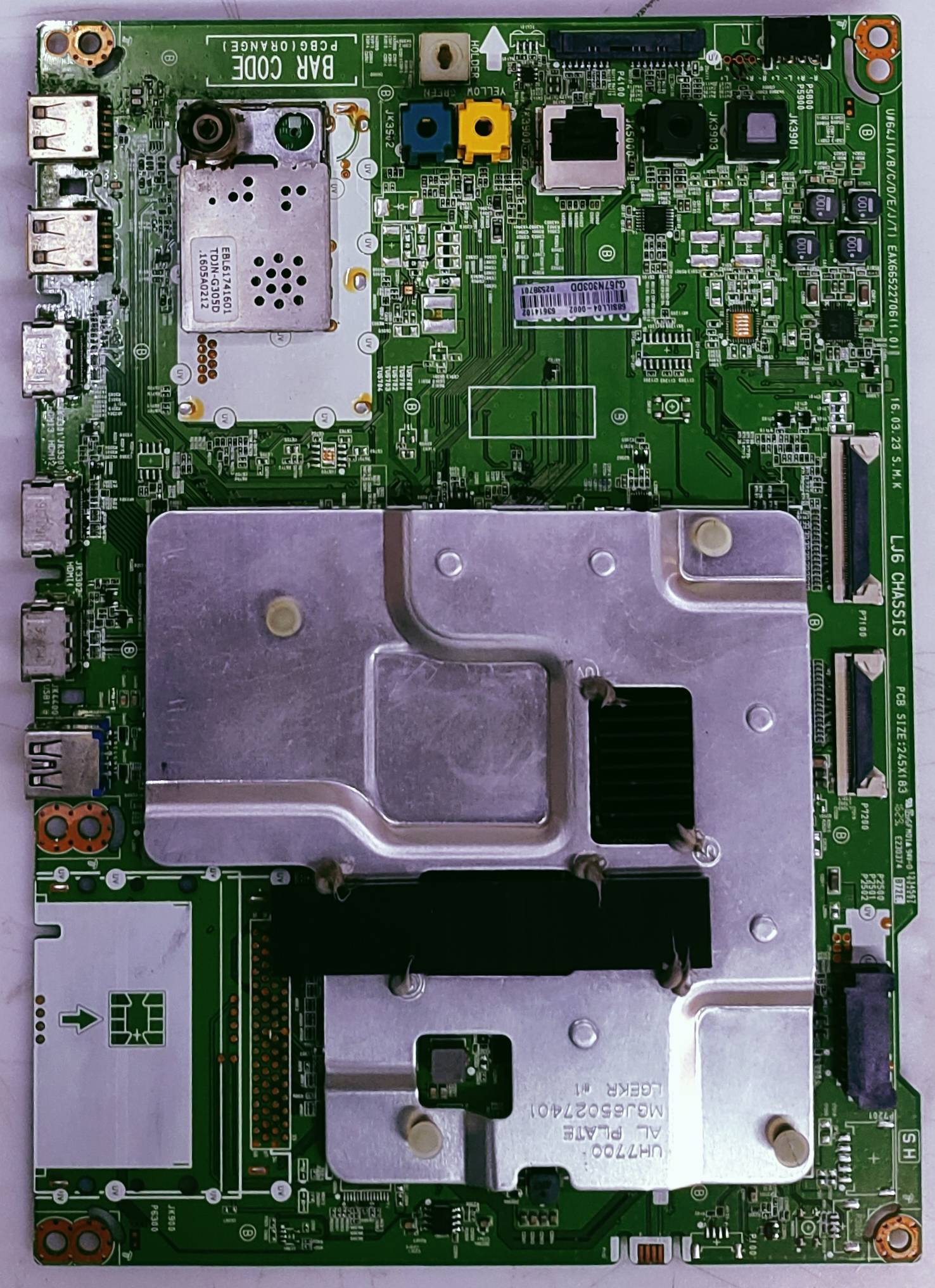 LG 55UH770T LED TV 4K MOTHER BOARD image 3