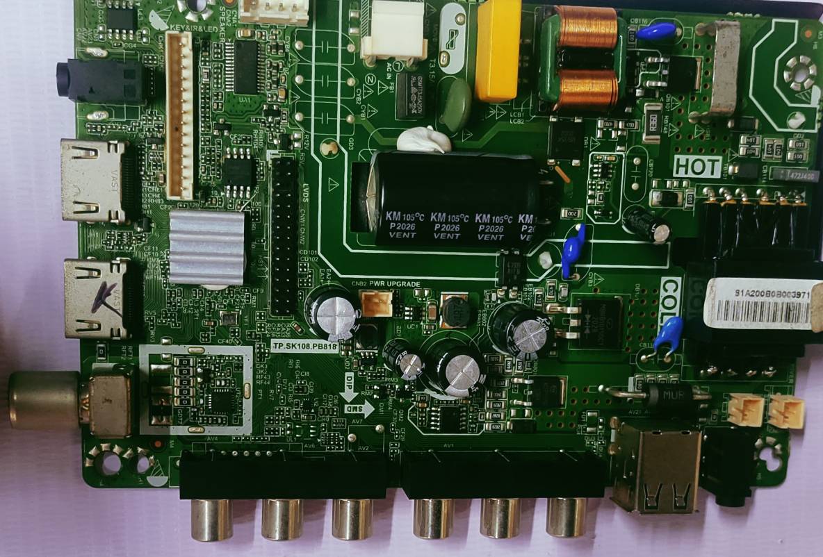 UNIVERSAL LED tp.sk108.pb818 MAIN BOARD #wb32 image 4