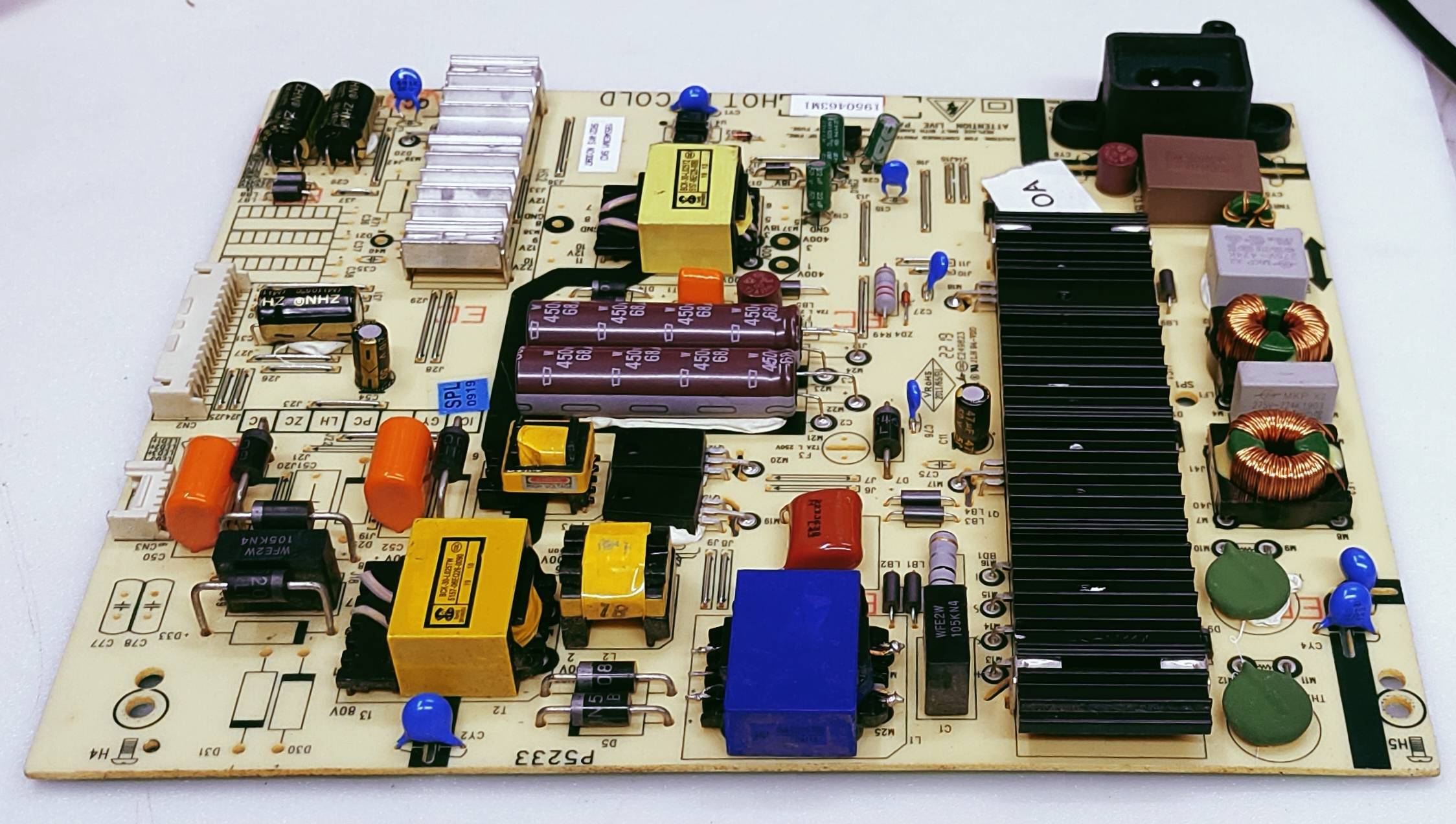 VU 55SU134 LED TV POWER SUPPLY BOARD  image 2