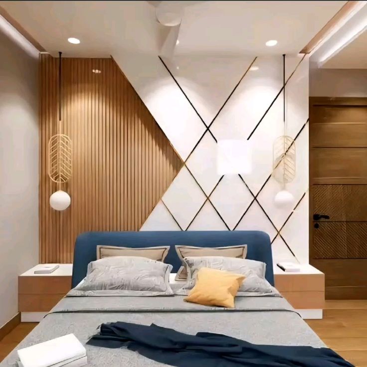 Trendy Wall Panel Interior Chennai Homes image 2