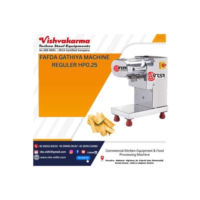 Jumbo Fafda Gathiya Making Machine | Commercial Automatic Fafda Machine | VTSE image 3
