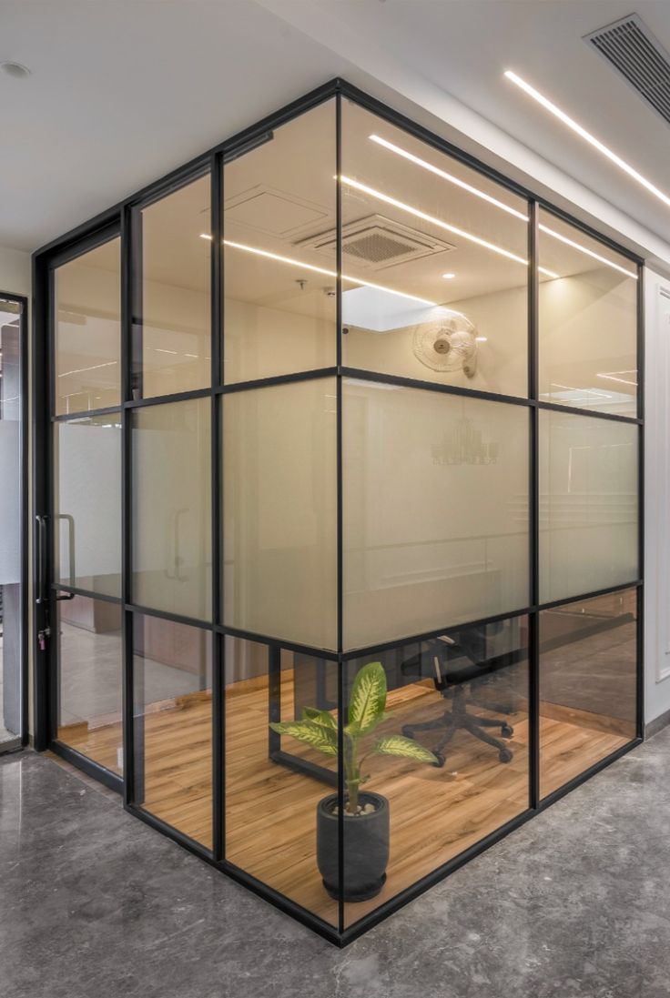 Modern Aluminium Partition Designs for Interior Spaces image 3
