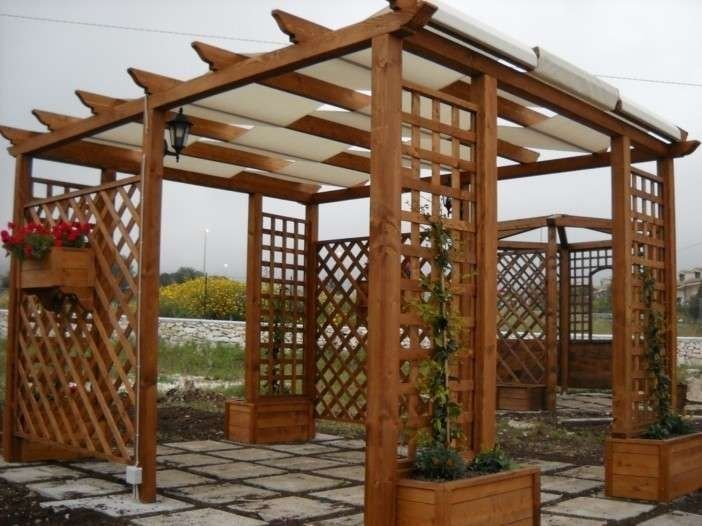 Steel & Wooden Gazebo Installation in Chennai image 5
