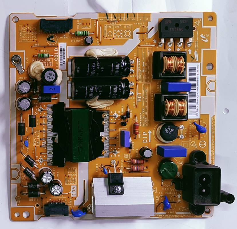 SAMSUNG LED TV UA32J4300AR Power Supply Board, SAMSUNG LED TV UA32J4300AR Smps Board, SAMSUNG LED TV UA32J4300AR Power Supply PCB Board, #wb46 image 5