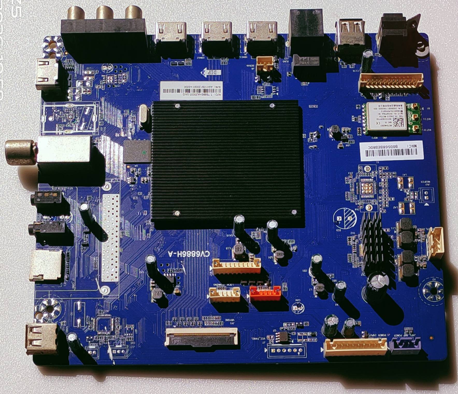 HAIER LE65K6600HQGA 4K LED TV ANDROID MOTHER BOARD image 6