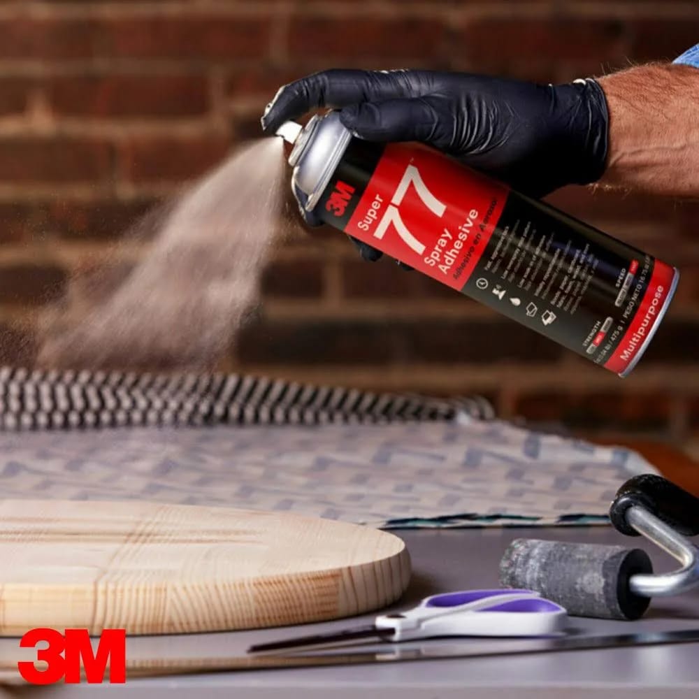 Industrial Grade 3M Super 77 Multipurpose Spray Adhesive image 2