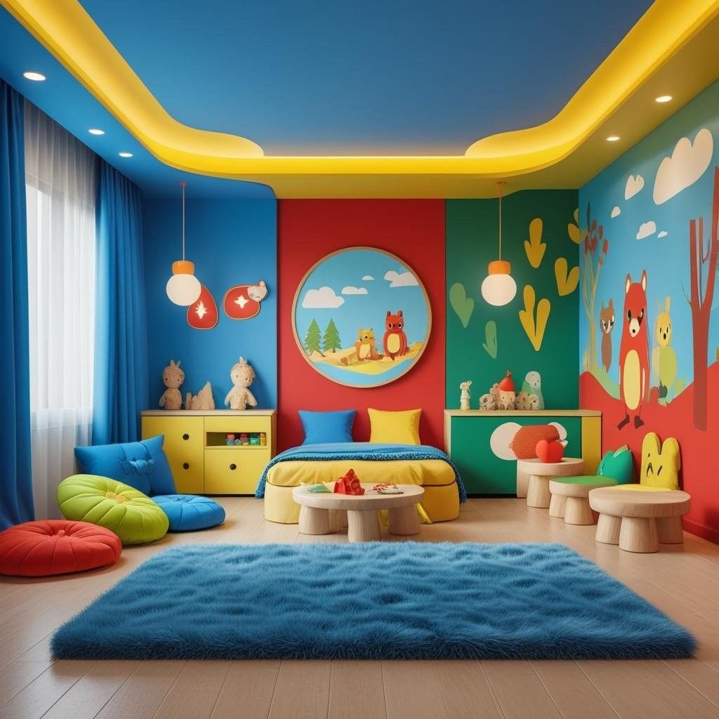 Modern Playschool Interior Design Solutions image 2