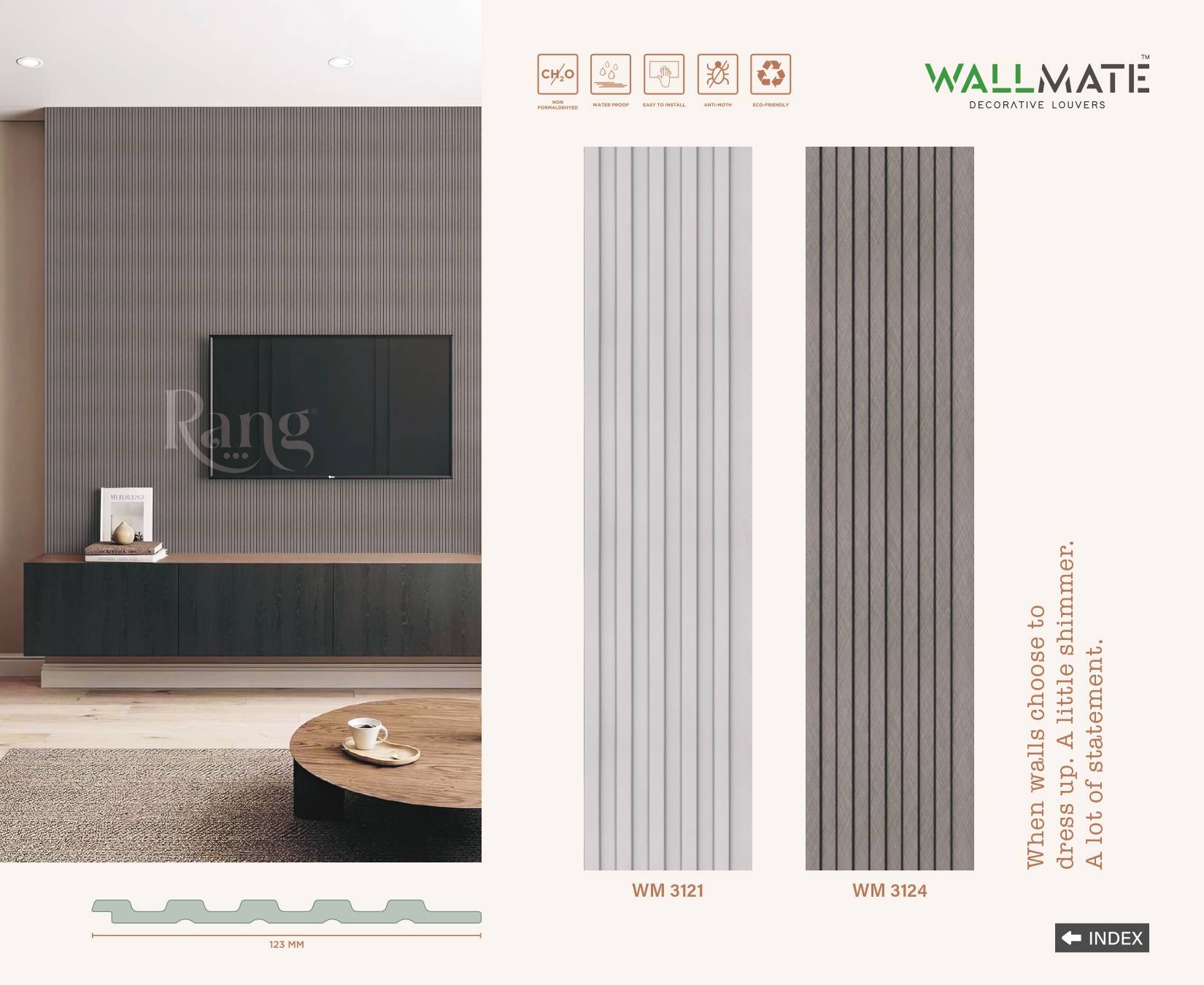 Rang Charcoal Louvers image 2