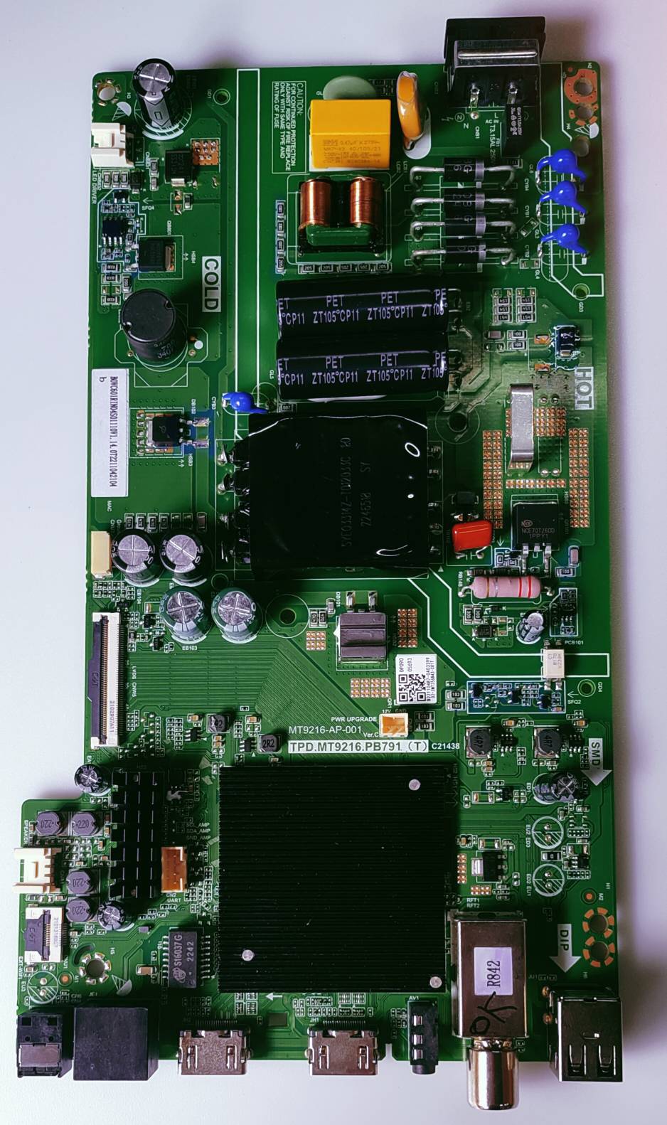 ONEPLUS 43FD2A01 FHD ANDROID LED TV NEW MOTHER BOARD image 7