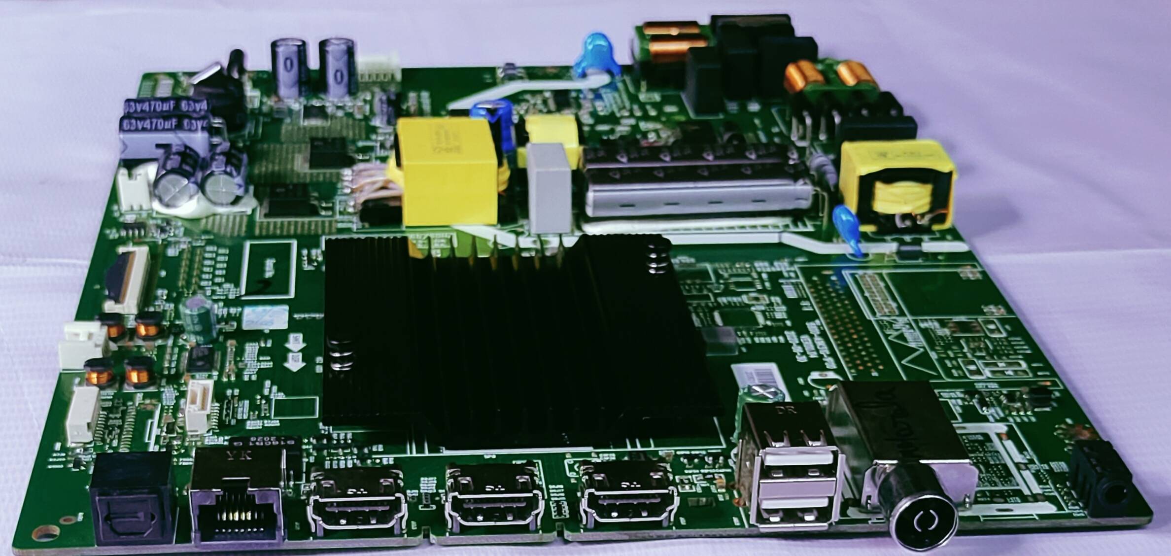 MOTOROLA 4K LED ANDROID MOTHER BOARD, #wb34 image 2