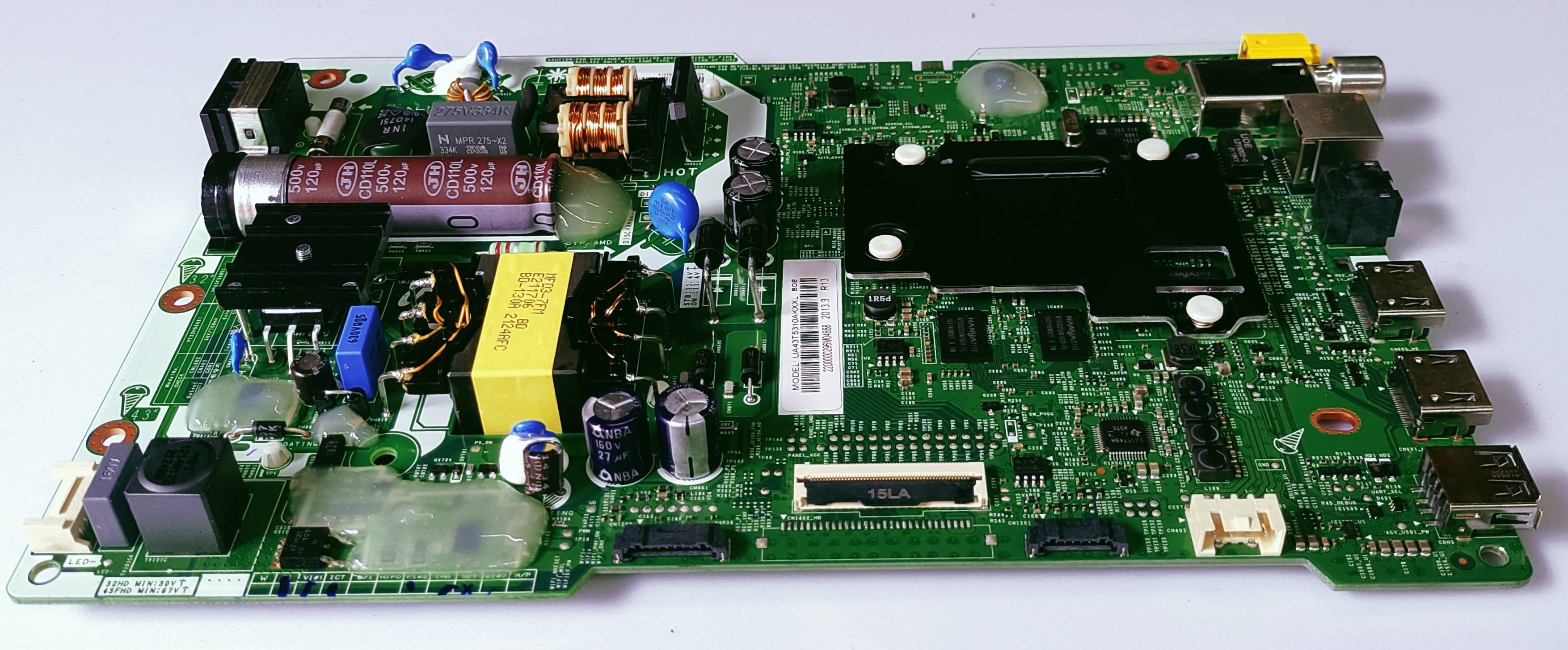 SAMSUNG UA43T5310AKXXL LED TV NEW FHD MOTHER BOARD image 2