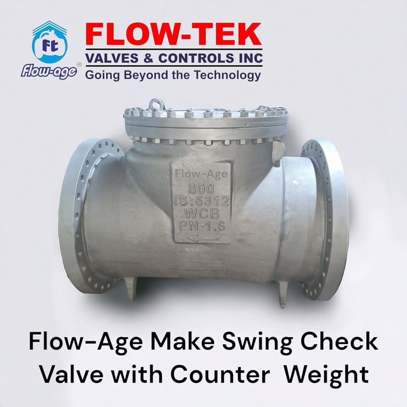 SWING CHECK VALVE WITH COUNTER WEIGHT image 2