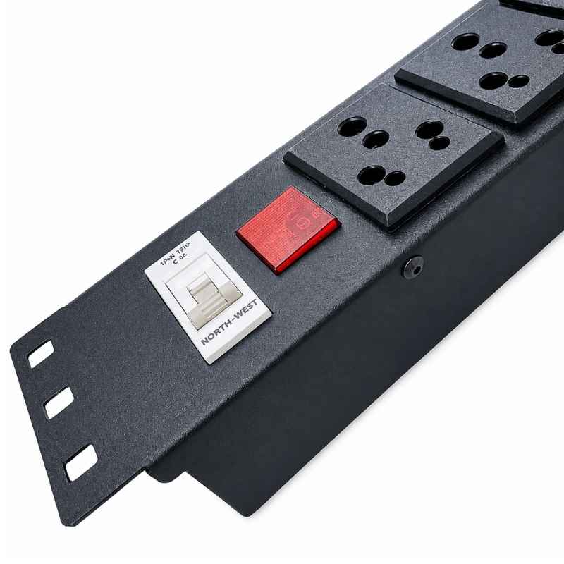 6 Socket 5/15A PDU With Display Meter image 5