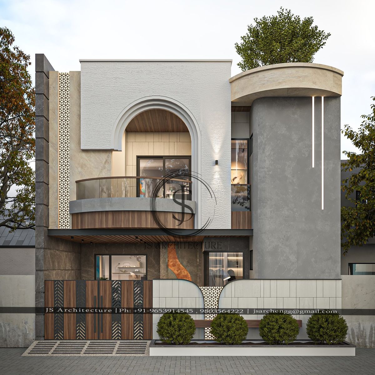 3D Front Elevation Design Services image 2