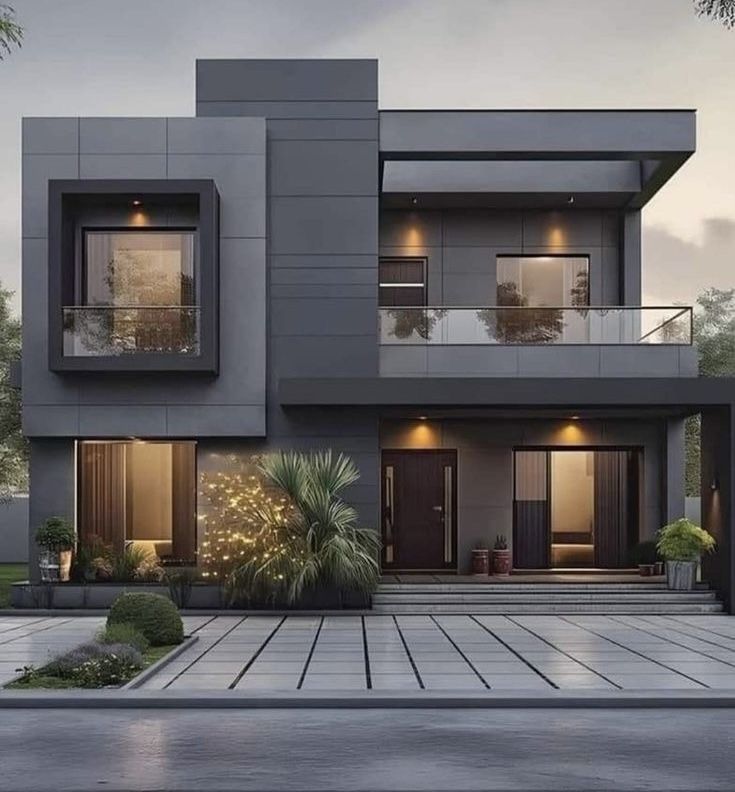 Luxury Front Elevation Design for Independent Houses image 3