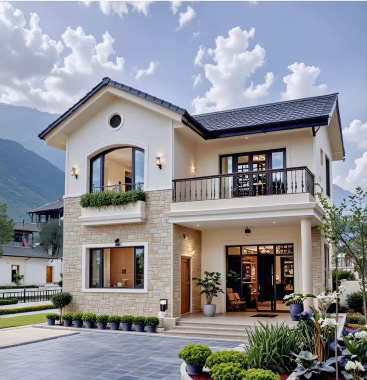 Residential Exterior Design Solutions for Houses and Villas image 2