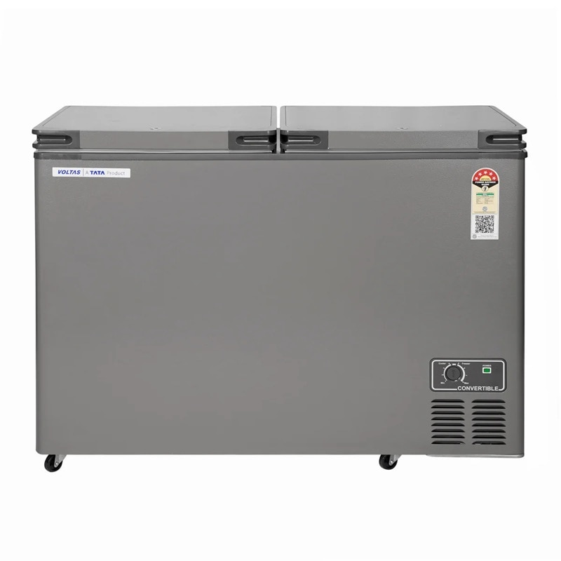 Voltas Hard Top Convertible Deep Freezer Double Door - CVF360DA5-W-PL - 345 Litres, 5 Star image 4