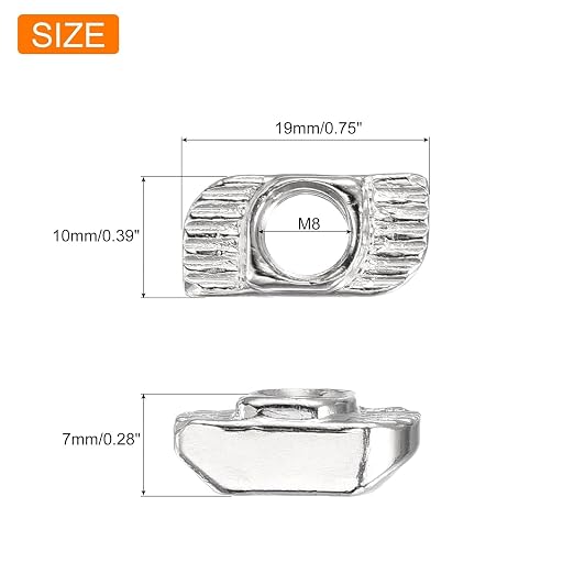 Hammer Nut 4040 - M8 image 3