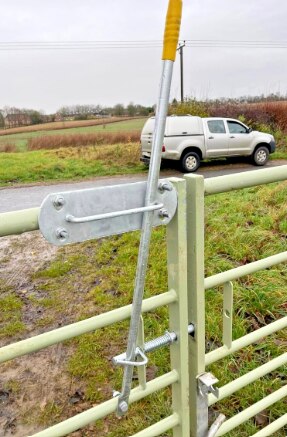 Gate Spring Loaded Latch image 3